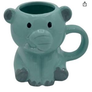 🐘 NEW🐘 Teal Elephant Mug (Elephant)